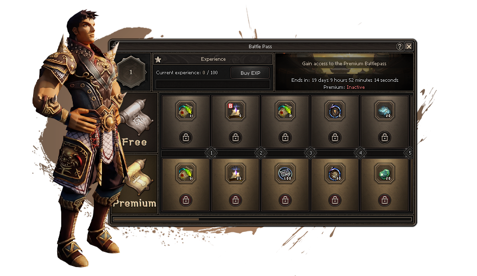 BattlePass UI